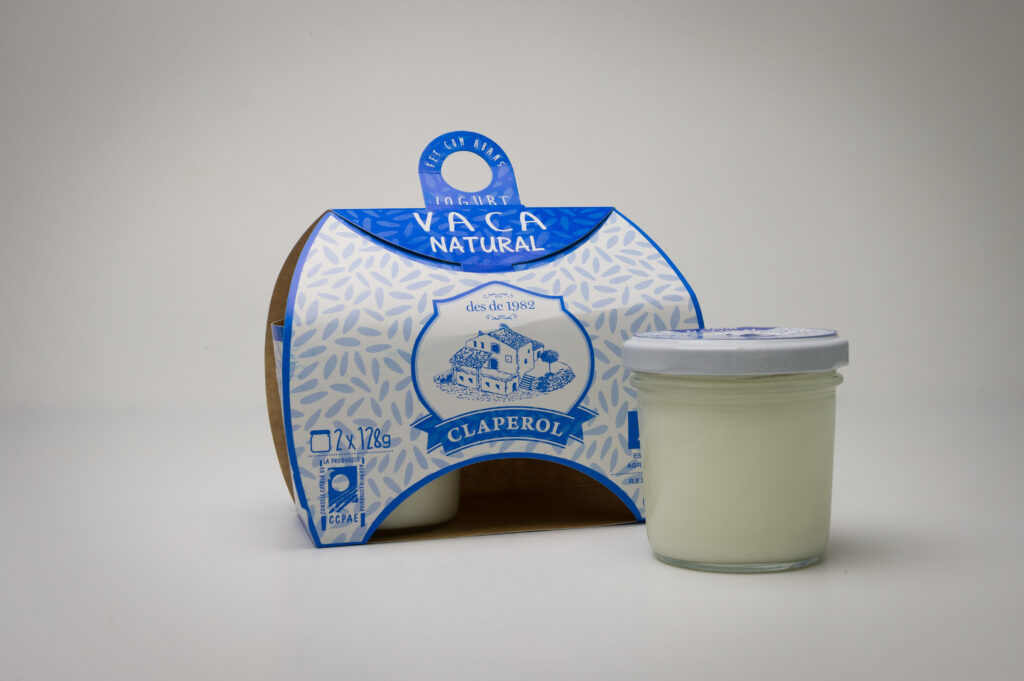 Iogurt ecològic de vaca 2 x 128 g