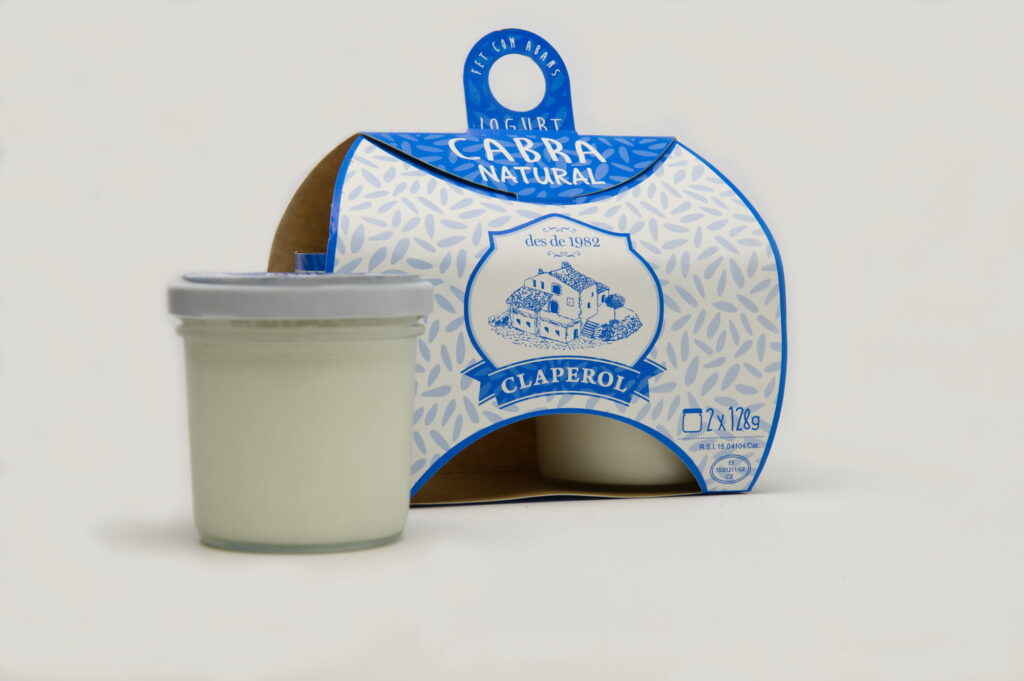 Iogurt natural de cabra 2 x 128 g